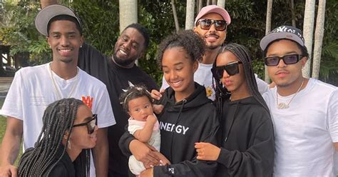 children of justin dior combs|Sean 'Diddy' Combs' children celebrate his birthday as he's jailed.